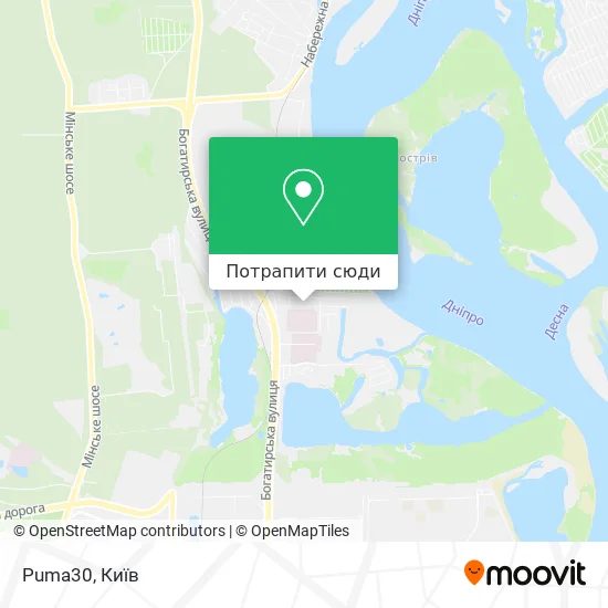 Карта Puma30