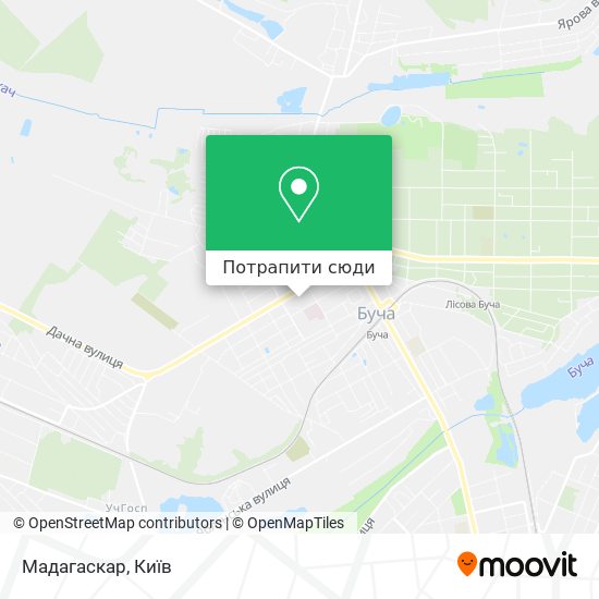 Карта Мадагаскар