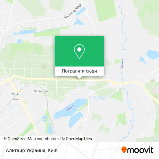 Карта Альтаир Украина