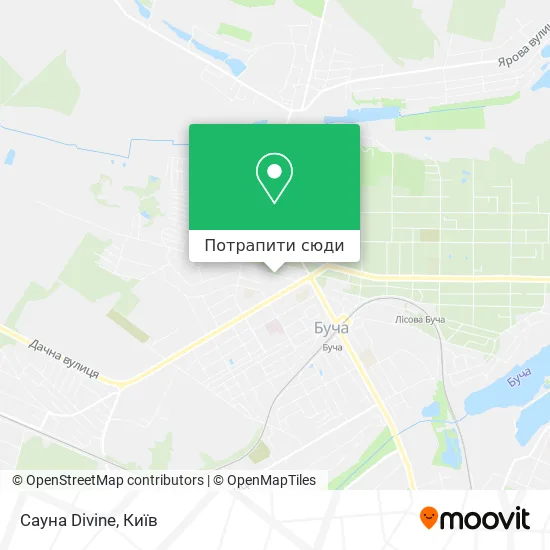 Карта Сауна Divine