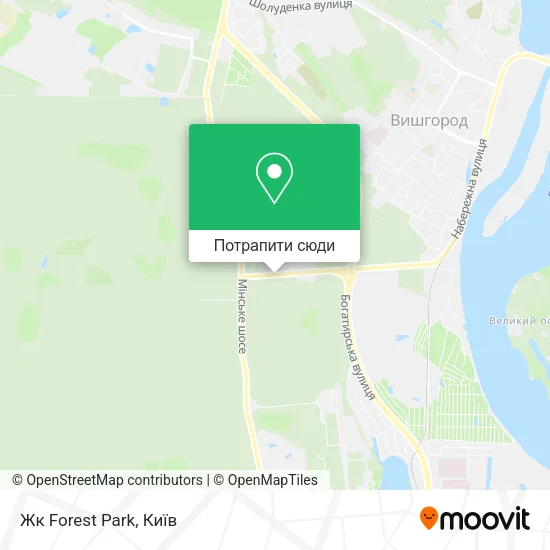 Карта Жк Forest Park