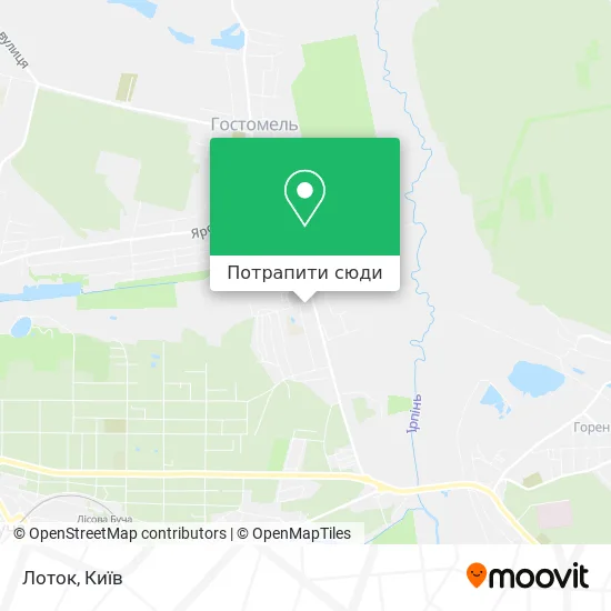 Карта Лоток