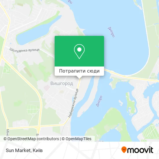Карта Sun Market