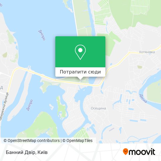 Карта Банний Двір