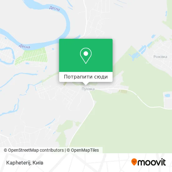 Карта Kapheterij