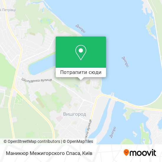 Карта Маникюр Межигорского Спаса