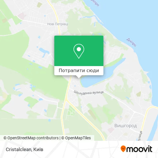 Карта Cristalclean