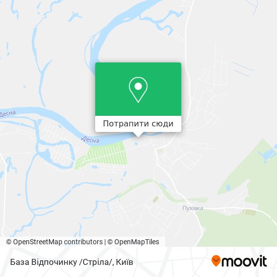 Карта База Відпочинку /Стріла/