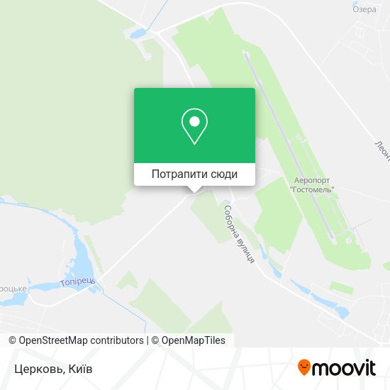 Карта Церковь