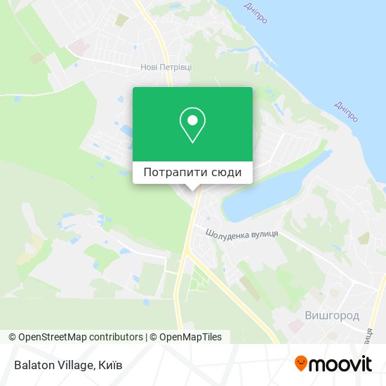 Карта Balaton Village