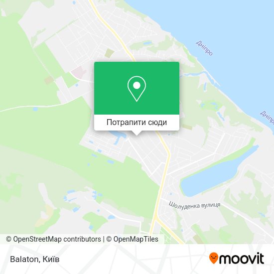 Карта Balaton