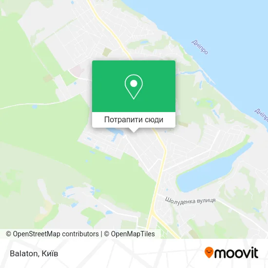 Карта Balaton
