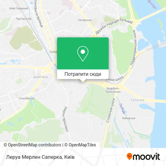 Карта Леруа Мерлен Саперка