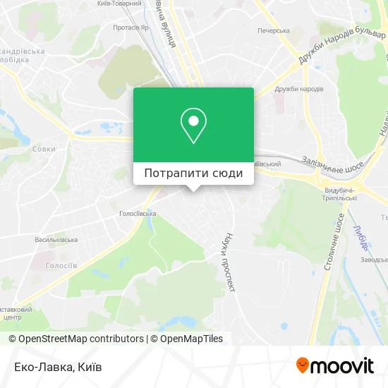 Карта Еко-Лавка