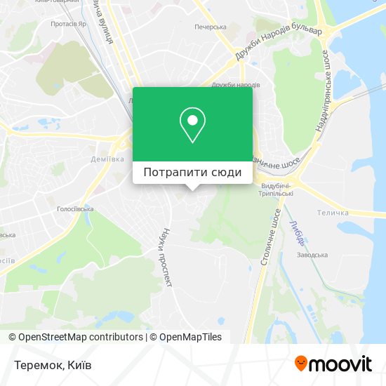 Карта Теремок
