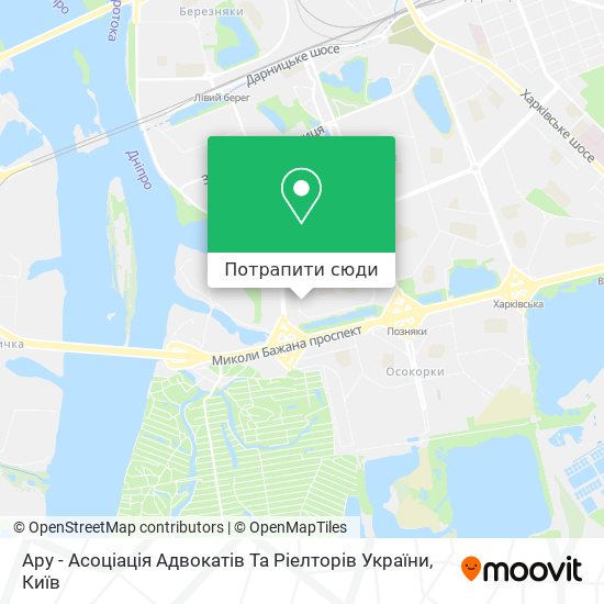 Карта Ару - Асоціація Адвокатів Та Ріелторів України