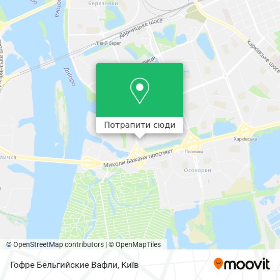 Карта Гофре Бельгийские Вафли
