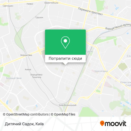 Карта Дитячий Садок