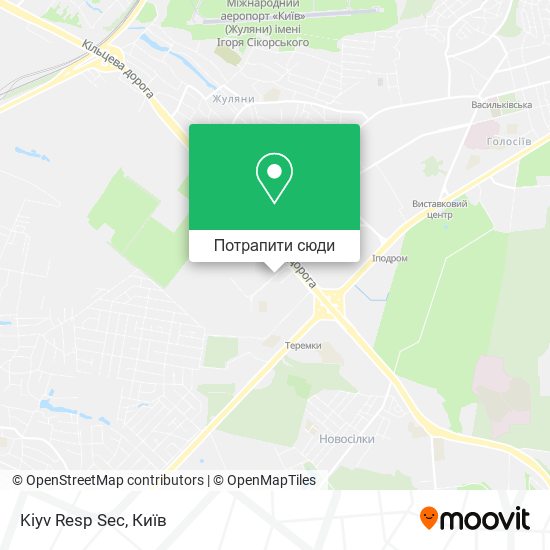 Карта Kiyv Resp Sec