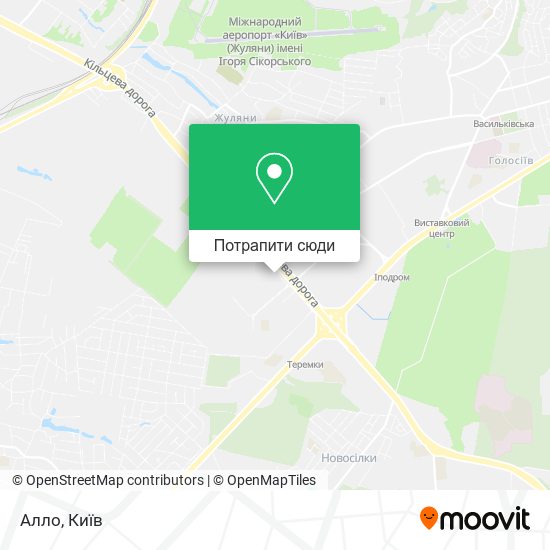 Карта Алло