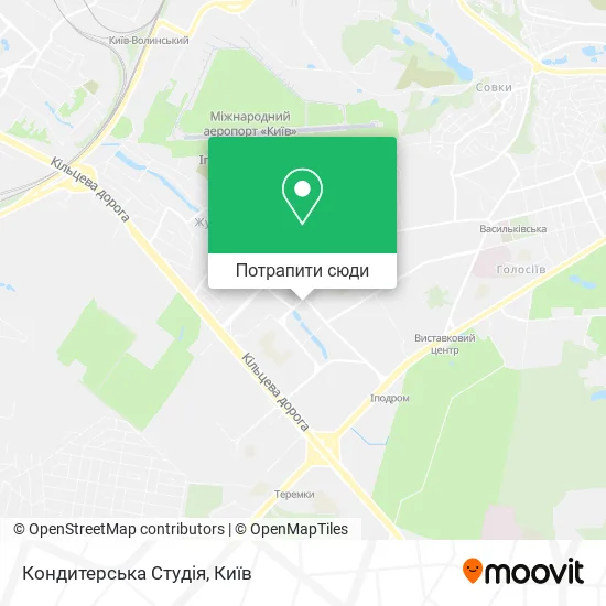 Карта Кондитерська Студія
