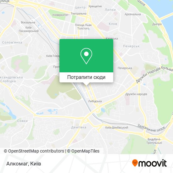 Карта Алкомаг