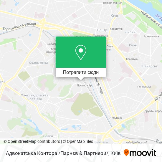 Карта Адвокатська Контора /Парнєв & Партнери/