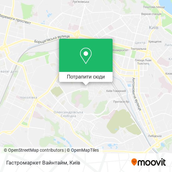 Карта Гастромаркет Вайнтайм