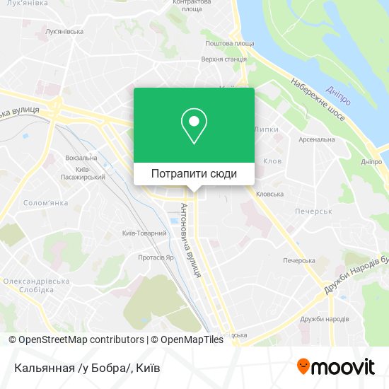 Карта Кальянная /у Бобра/