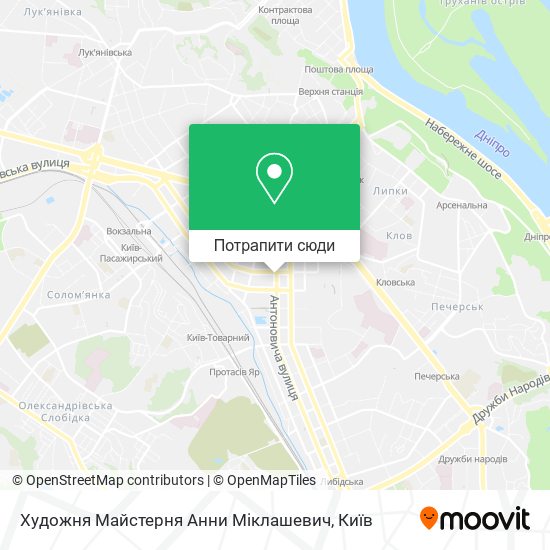Карта Художня Майстерня Анни Мiклашевич