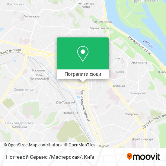 Карта Ногтевой Сервис /Мастерская/
