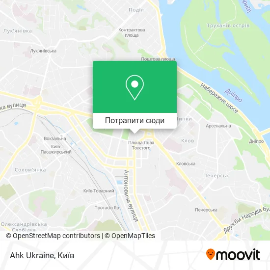 Карта Ahk Ukraine