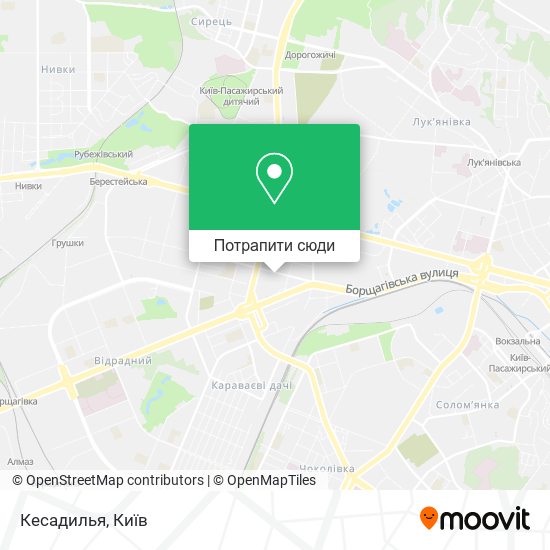 Карта Кесадилья