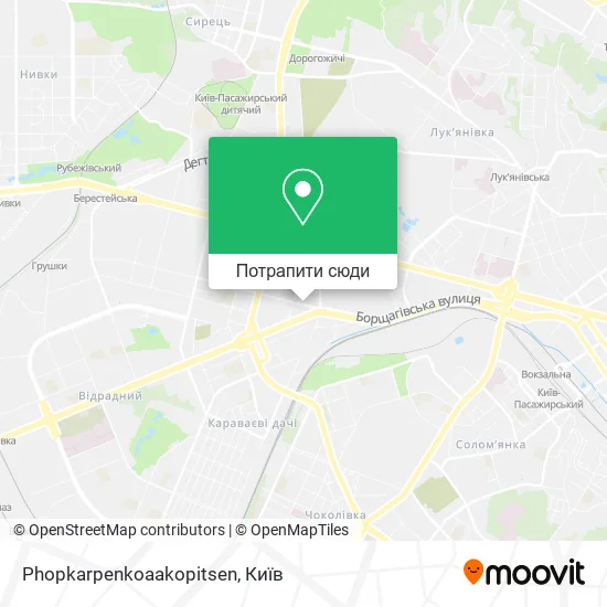 Карта Phopkarpenkoaakopitsen