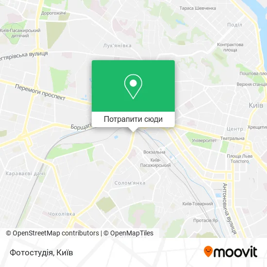 Карта Фотостудія