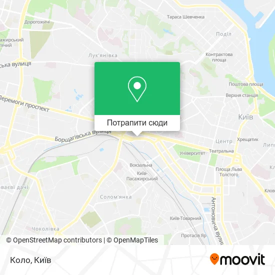 Карта Коло