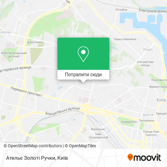 Карта Ательє Золоті Ручки