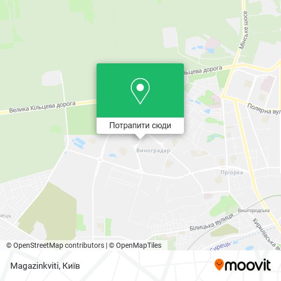 Карта Magazinkviti