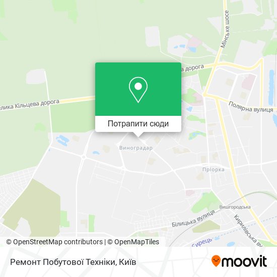 Карта Ремонт Побутової Техніки