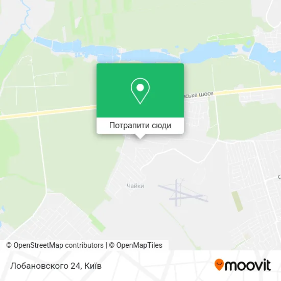 Карта Лобановского 24