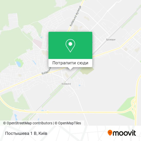 Карта Постышева 1 В