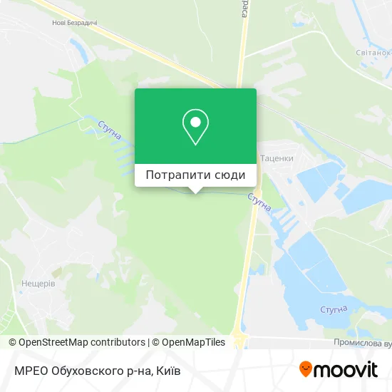 Карта МРЕО Обуховского р-на