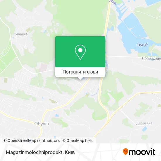 Карта Magazinmolochniprodukt