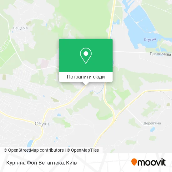 Карта Курінна Фоп Ветаптека