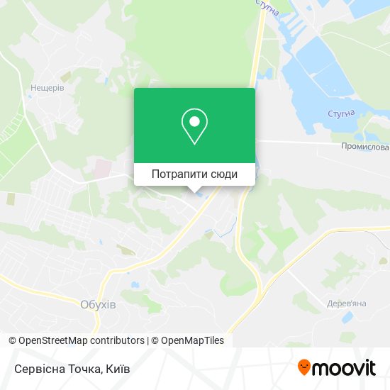 Карта Сервісна Точка