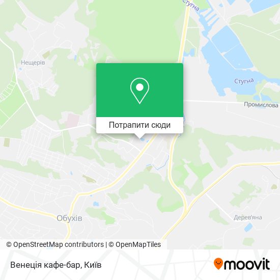 Карта Венеція кафе-бар