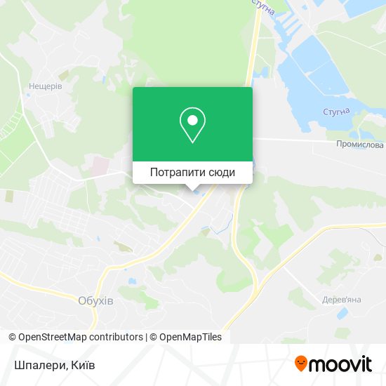 Карта Шпалери