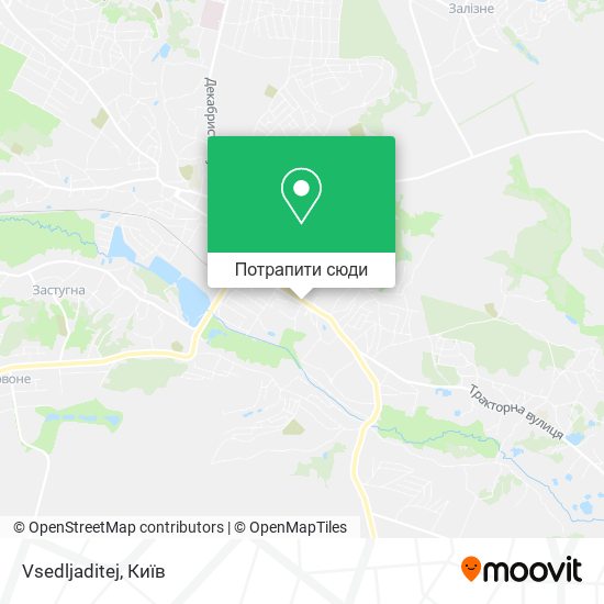 Карта Vsedljaditej