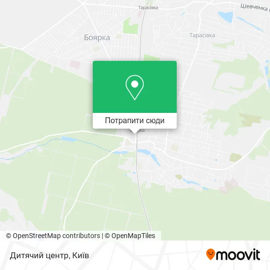 Карта Дитячий центр
