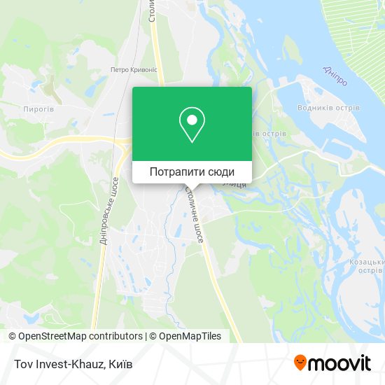 Карта Tov Invest-Khauz